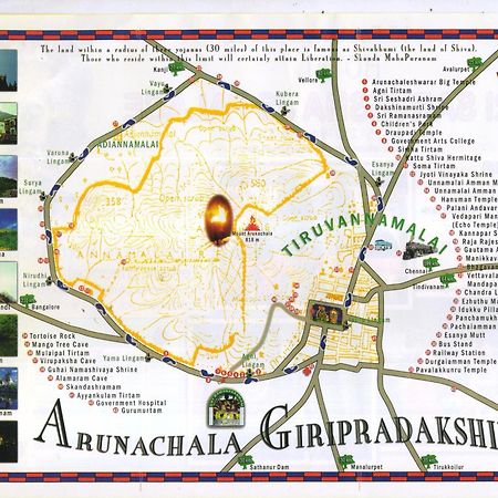 Sri Sarvesha Js Palace Temple View Tiruvannāmalai Εξωτερικό φωτογραφία
